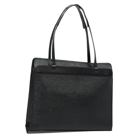 LOUIS VUITTON Epi Croisette PM Tote Bag Black M52492 LV Auth ar13647 - Picture 1 of 14